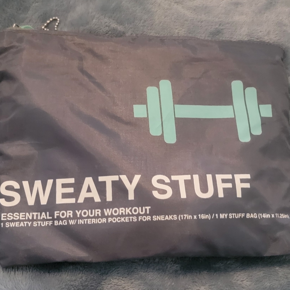 Sweaty Stuff Gray Workout Bag